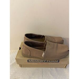 Bobs brown loafers size 9 taupe style #34041 Hard Soles